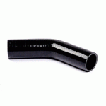 COUDE SILICONE NOIR 45 DEGRÉS DN=68MM L=150MM