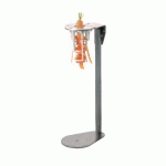 EPLUCHEUR GROSSES CAROTTES SUR PIED EPOXY AVEC POUSSOIR