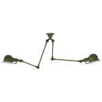 JIELDÉ SIGNAL SKY3773 PLAFONNIER, À 2 LAMPES VERT