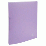 LOT DE 20 - CLASSEUR 2 ANNEAUX 15MM POLYPROPYLÈNE CHROMALINE PASTEL - MAUVE