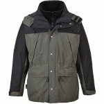 PARKA RESPIRANTE 3-EN-1 ORKNEY S532 GRIS XL - PORTWEST