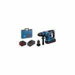 PERFORATEUR SDS PLUS 18V BITURBO GBH 18V-34 CF 5,8J + 2 BATTERIES PROCORE 8AH + CHARGEUR + COFFRET STANDARD - BOSCH - 0611914002