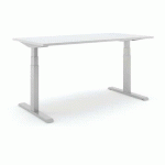 BUREAU RÉGLABLE STEELFORCE PRO 670 SLS 180CM - ARGENT GRIS - ACTIFORCE
