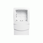 CADRE APPAREILLAGE SAILLIE DLPLUS BLANC 1 POSTE ÉP 12,5MM - LEGRAND - 031404