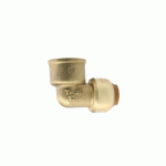 COUDE TECTITE CLASSIC 90° À VISSER FF 12XG1/2 - AALBERTS - 4750185