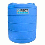 CUVE VERTICALE AÉRIENNE DE STOCKAGE D'EAU DE PLUIE DE 13000 L