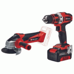 KIT D'OUTILS ÉLECTROPORTATIFS TE-TK 18/2 LI - POWER X-CHANGE EINHELL