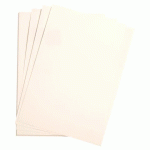 LOT DE 5 - ETIVAL COLOR PAQUET 5F A4 160G - BLANC