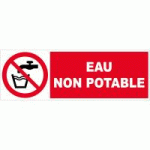 PANNEAU EAU NON POTABLE
