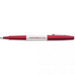 PAPERMATE STYLO FEUTRE FLAIR FINE, POINTE FINE PLASTIQUE, COLORIS ROUGE