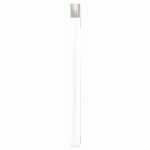 POTELET HAUT PROVINCE Ø 76 MM INOX BROSSÉ - ZINC BLANC 9010 - PROCITY