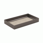 PROFILS AVANT ARRIÈRE POUR TIROIR 4 CÔTÉS EXCESSORIES - HAUTEUR 128 MM LONGUEUR 1250MM SALICE