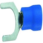 SACHET 100 COSSES OUVERTE POUR VIS M6 BLEU