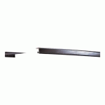 JEU 2 RAILS POUR DOSSIERS SUSPENDUS LONGUEUR 75 CM POUR TABLETTES BOIS L 80 CM