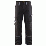 PANTALON RETARDANT-FLAMME NOIR/GRIS TAILLE 44C - BLAKLADER