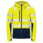 PROJOB 6416 3-LAYER JACKET - EN ISO 20471 CLASSE 3/2 JAUNE/MARINE - TAILLE L