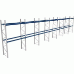 RACK 1 DÉPART + 6 SUIVANTS LXLXH 2700X19900X4500 800KG 2 NIV - BITO