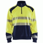 SWEAT COL CAMIONNEUR HAUTE-VISIBILITÉ TAILLE XL - BLAKLADER