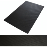 ETM - TAPIS ERGONOMIQUE ET COMFORTABLE SOFTER-WORK-MAT RIBBED NOIR 60 X 50 CM - NOIR