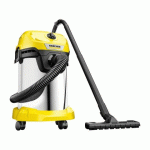ASPIRATEUR EAU ET POUSSIÈRE MULTIFONCTIONS WD3 S V-19/4/20 KÄRCHER 19 L - INTÉRIEUR ET EXTÉRIEUR