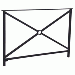 BARRIÈRE HÉRITAGE SIMPLE CROIX 1.50 M - NOIR 9005 - PROCITY