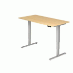 BUREAU ÉLECTRIQUE SÉRIE XDSM 160CM ÉRABLE - HAMMERBACHER
