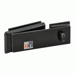 PORTE CADENAS RENFORCÉ - EN ACIER CÉMENTÉ - NOIR - 205 MM X 64MM FTH THIRARD
