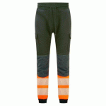 PORTWEST KX341 JOGGING PW3 HAUTE-VISIBILITÉ FLEXI CLASSE 1 NOIR/ORANGE - TAILLE XXL