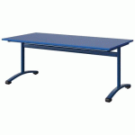 TABLE MALIBU 160X80 T4 DL STRA ABS BLEU U525/BLEU 5005