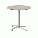 X CROSS TABLE DE BISTROT RONDE MOONSTONE Ø70 CM - VEBA