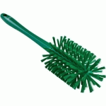 BROSSE CYLINDRIQUE AVEC MANCHE MOULÉ Ø90 MM VERT - VIKAN