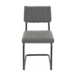 MOBILIBRICO - CHAISE ALBAN GRIS CHINE