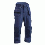 PANTALON DE TRAVAIL ARTISAN HIVER MARINE TAILLE 48 - BLAKLADER