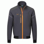 PORTWEST EV464 EV4 SOFTSHELL BOMBER JACKET (3L) GRIS MÉTAL - TAILLE XL