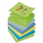POST-IT LOT DE 6 RECHARGES Z-NOTES 100 FEUILLES 7,6 X 7,6 CM COLORIS RÊVE