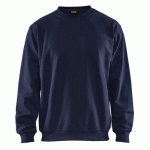 SWEAT COL ROND MARINE TAILLE L - BLAKLADER