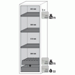 ARMOIRE SCLASSIC90-BAC-1968-DROITE-EPOXY-CAILLEBOTIS-GRIS-3