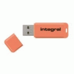CLÉ USB INTEGRAL NÉON 16 GO ORANGE