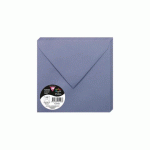 LOT DE 2 - PAQUET DE 20 ENVELOPPES POLLEN 165X165MM 120G/M2 - MYOSOTIS