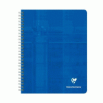 LOT DE 5 - CAHIER SPIRALE CLAIREFONTAINE METRIC 16,5 X 21 CM PETITS CARREAUX 120 PAGES
