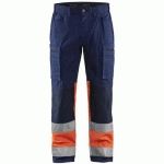 PANTALON ARTISAN STRETCH HAUTE-VISIBILITÉ TAILLE 42 - BLAKLADER