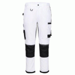 PORTWEST CD846 PANTALON DE TRAVAIL STRETCH WX2 BLANC - TAILLE 46 - STANDARD