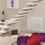 RADIATEUR CHAUFFAGE CENTRAL ACOVA - KEVA HORIZONTAL DOUBLE À ÉLÉMENTS VERTICAUX 835W HKD-070-059