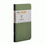SET DE 2 CARNETS PIQÛRE AGE BAG 7,5X12CM 48 PAGES PETITS CARREAUX COULEURS ASSORTIS - ASSORTIS - LOT DE 36