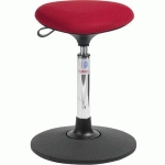 TABOURET SWAY TRIA - TISSU 3D - BAS - ROUGE - GLOBAL PROFESSIONAL SEATING