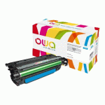 TONER REMANUFACTURÉ OWA - STANDARD - CYAN - POUR HP CF031A - TONER COMPATIBLE