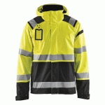 VESTE HARDSHELL HAUTE VISIBILITÉ TAILLE XS - BLAKLADER