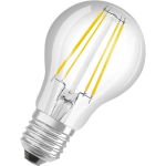 LED AMPOULE À ÉCONOMIE D'ÉNERGIE, AMPOULE À FILAMENT EN VERRE, E27, BLANC CHAUD (3000K), 4 WATTS, REMPLACE L'AMPOULE 60W, TRÈS EFFICACE ET À ÉCONOMIE