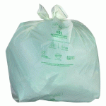 SAC POUBELLE POUR DÉCHETS COMPOSTABLES 10 L ALFAPAC PROFESSIONNEL - 30 SACS
