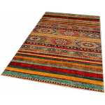 WELLHOME - TAPIS SALON EN POLYESTER PERUVIAN ORANGE - 120X180CM - ORANGE